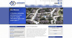 Desktop Screenshot of conceptbuilders.com