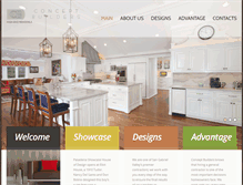 Tablet Screenshot of conceptbuilders.biz